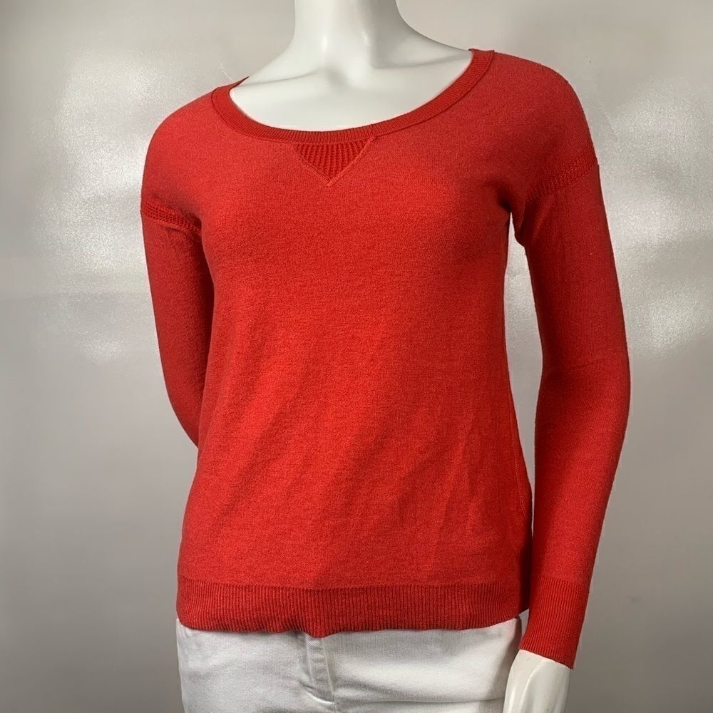 American Eagle Red/Orange Sweater Size:XS